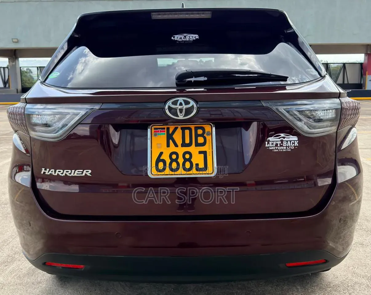 Toyota Harrier 2014 Maroon