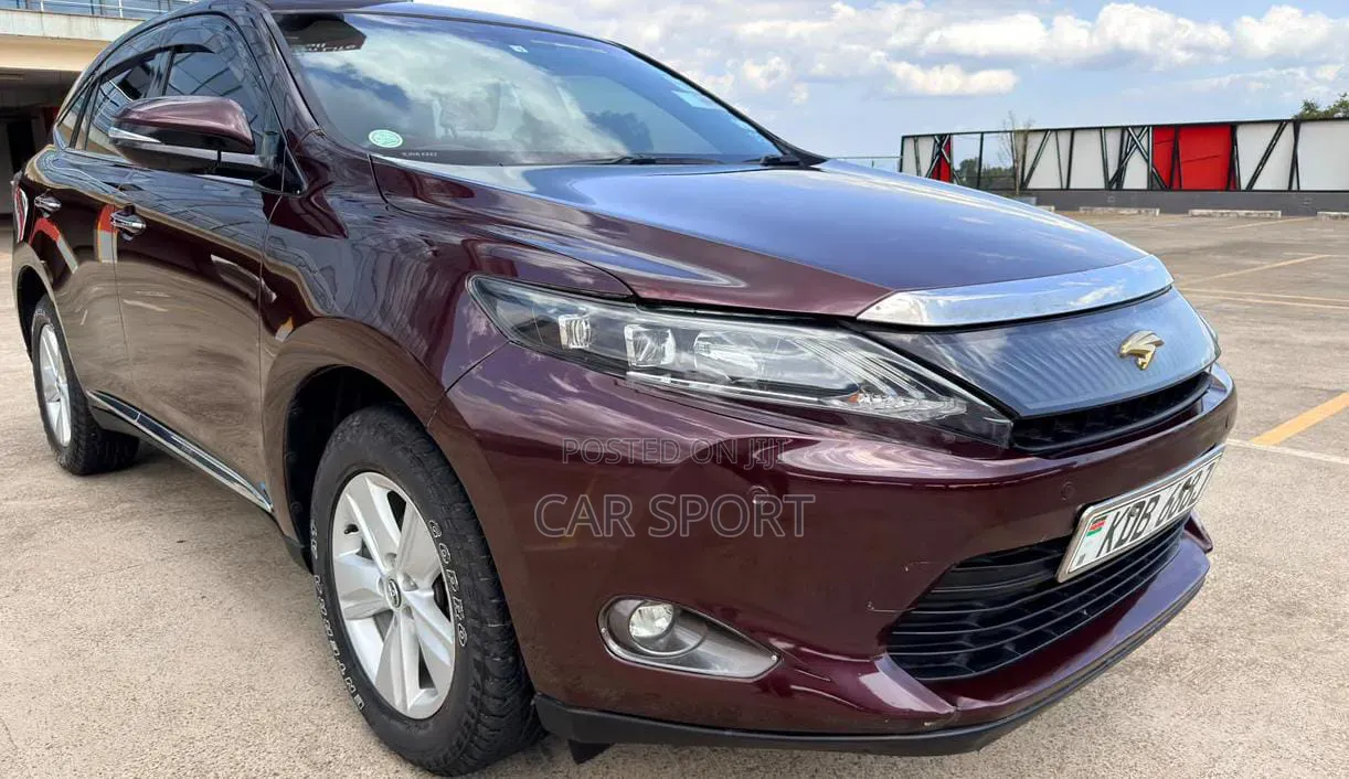 Toyota Harrier 2014 Maroon