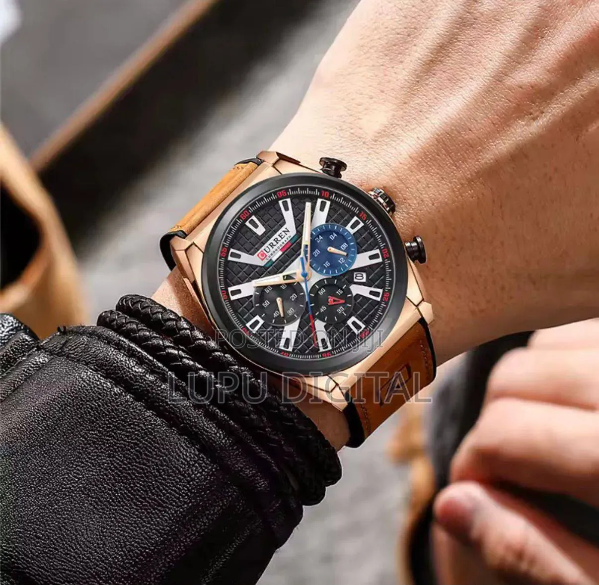 Curren Chronograph Gents Watch #8392