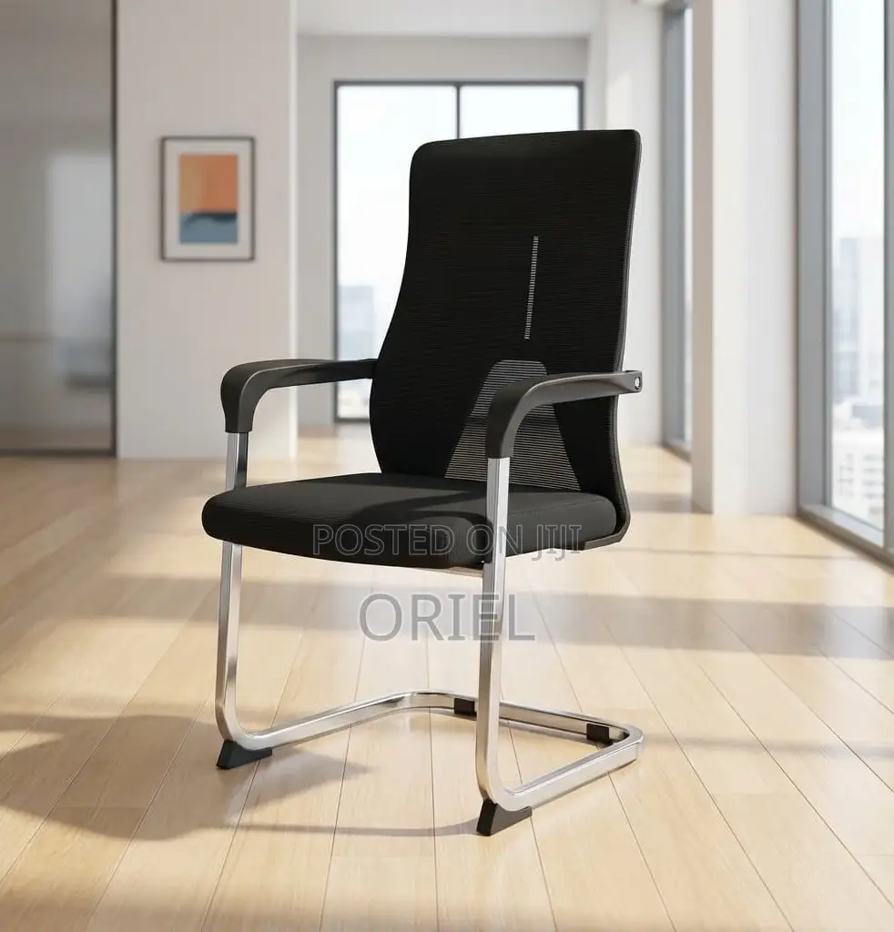 Office Chair : Sled Base Visitor Waiting Chair