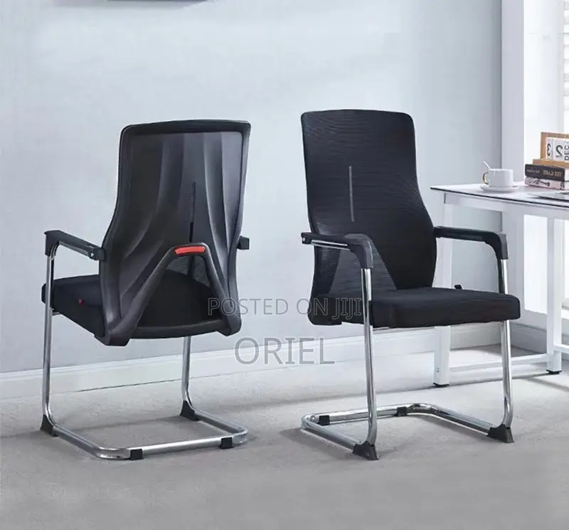 Office Chair : Sled Base Visitor Waiting Chair