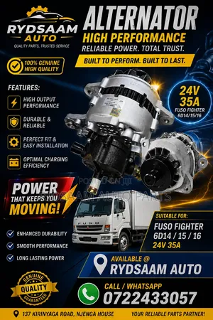 Mitsubishi Fuso 6d14/15/16 Alternator