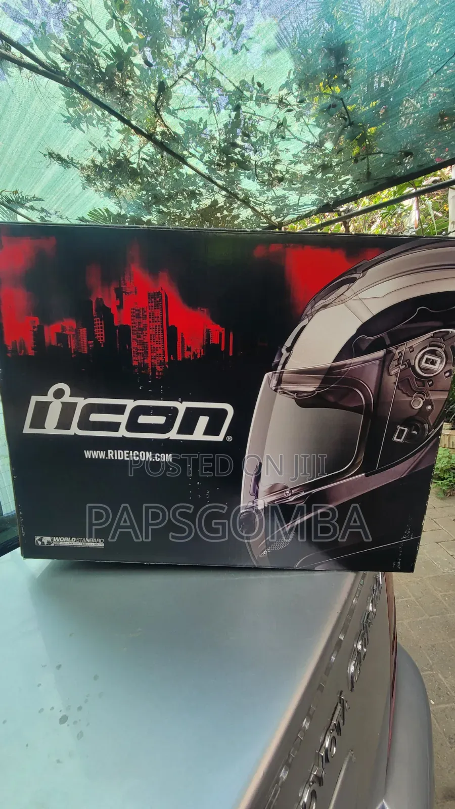 Icon Motorcycle Helmet