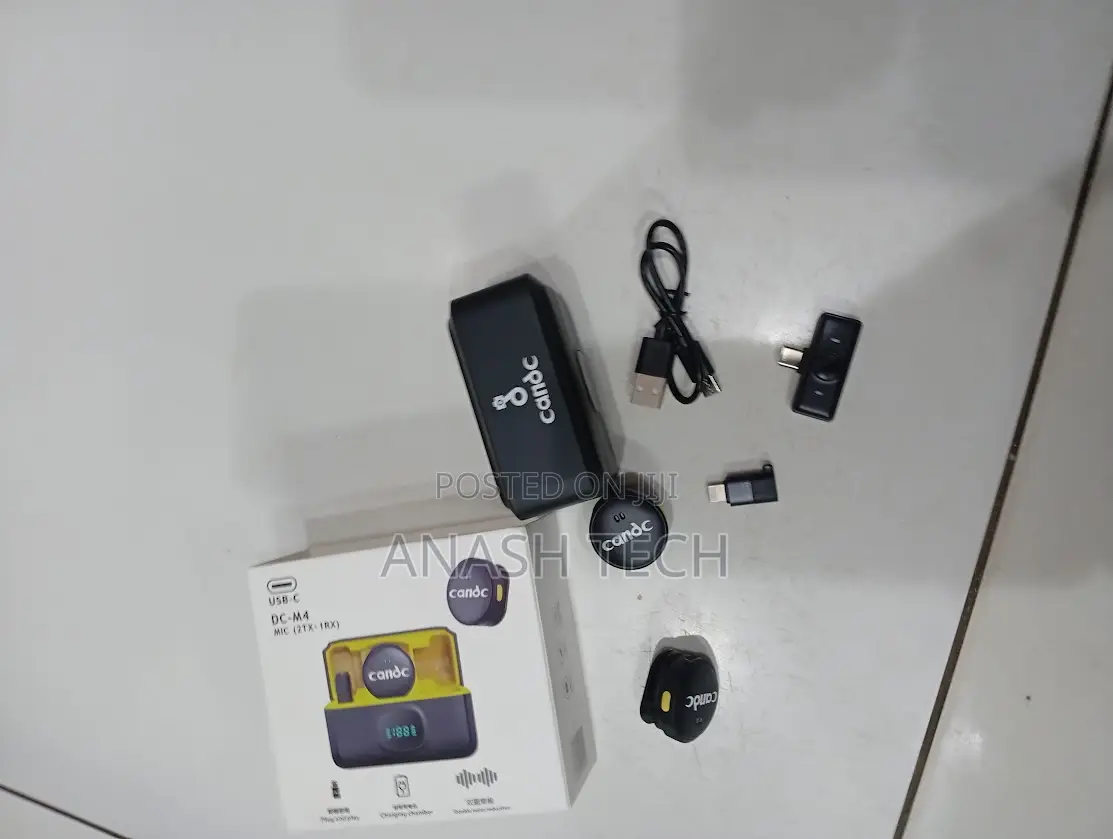 M4 C C Wireless Microphone for Smartphones – Plug Play