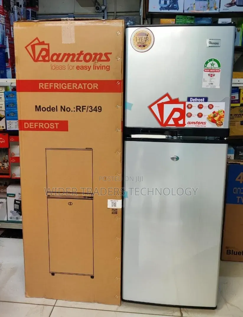 Ramtons 138 Litres Double Door Refrigerator