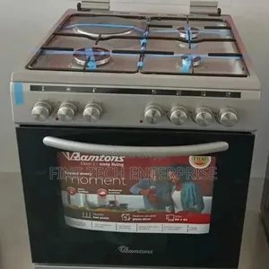 50*55 Ramtons 3G+1E SILVER Standing COOKER- RC/906
.