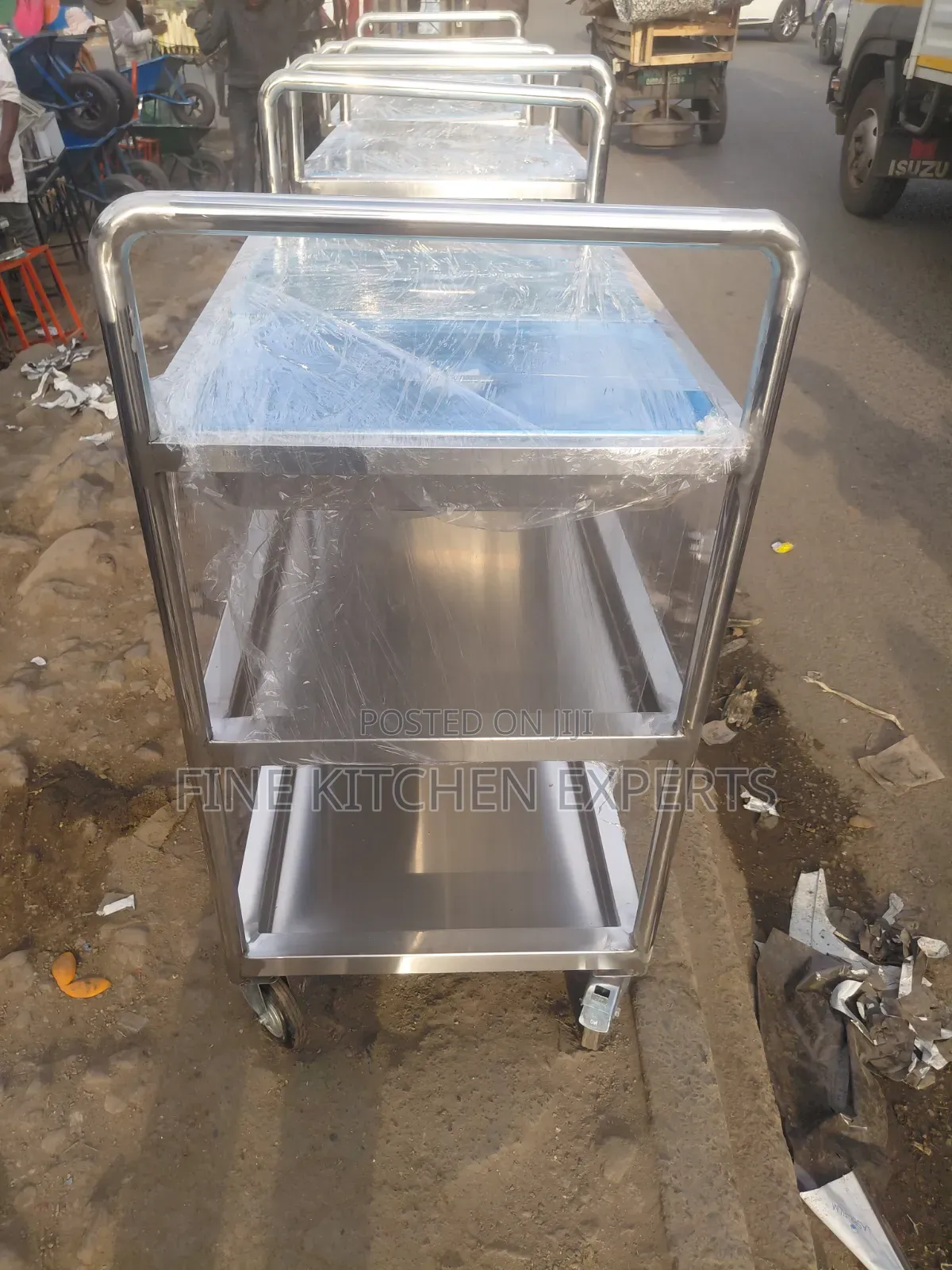 Improved Food Trolley.