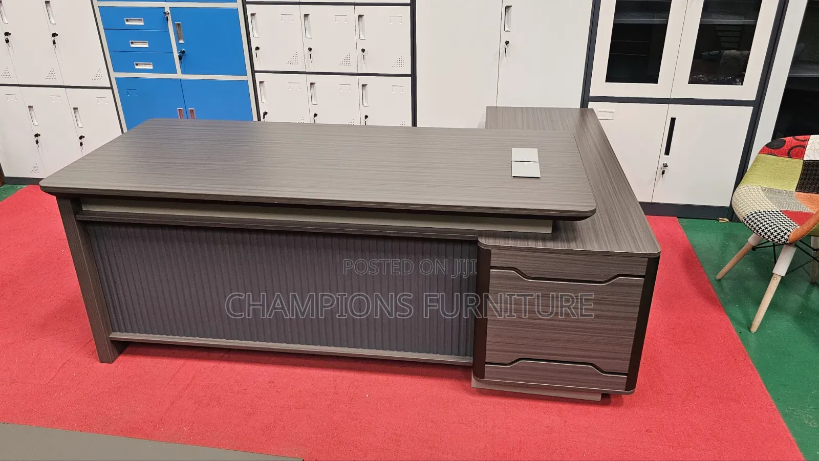 2M Executive L-Shaped Office Desk