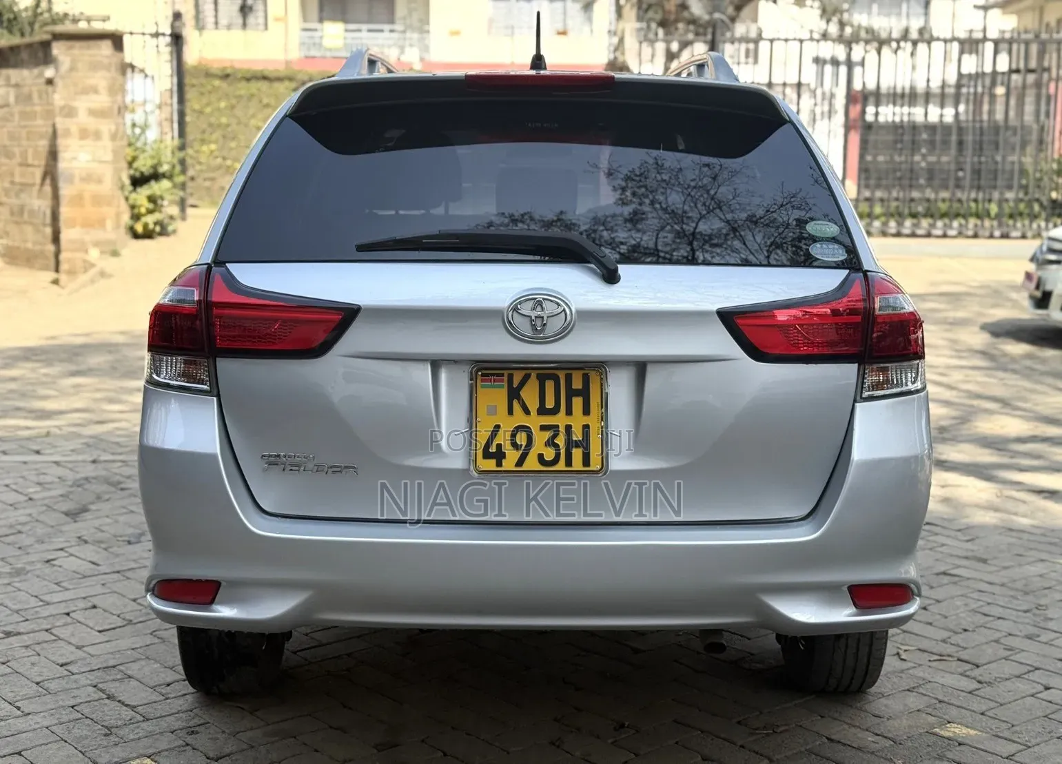 Toyota Corolla Fielder 2015 Silver