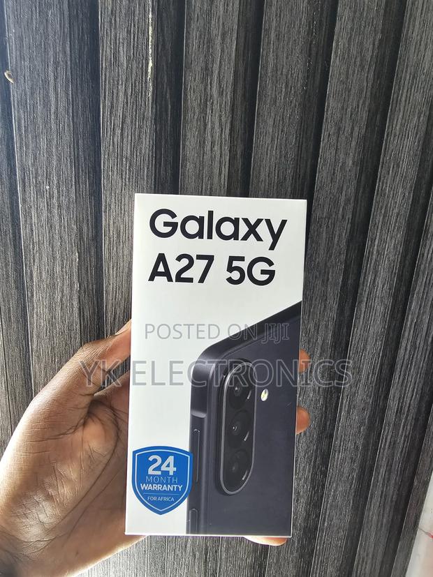New Samsung Galaxy A27 128 GB Black - thumbnail 3