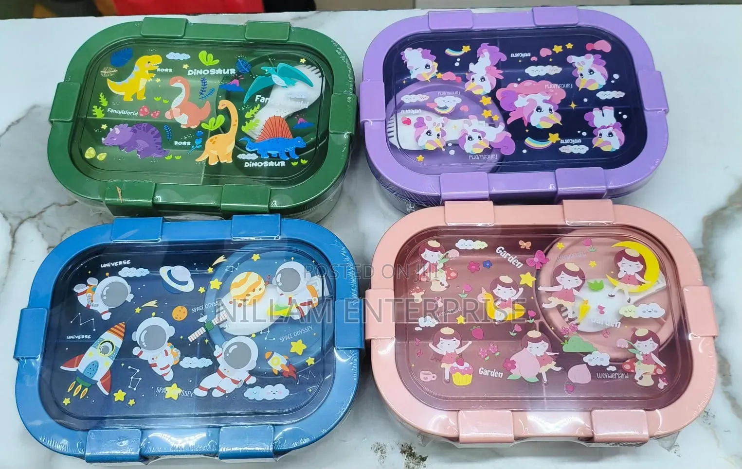 Leak-Proof Food Container 4 Compartment