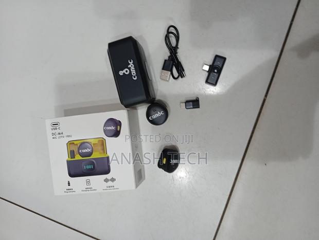 M4 C C Wireless Clip-on Microphone for Android iPhone