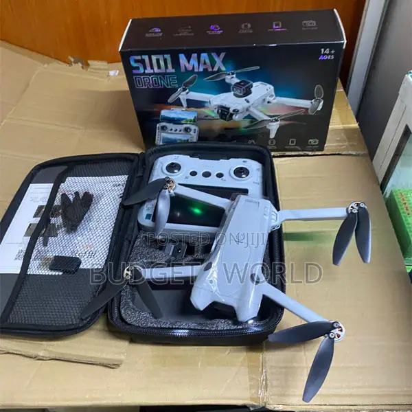 . S101 Dual Lens Drone With Foldable Design Screen Controller