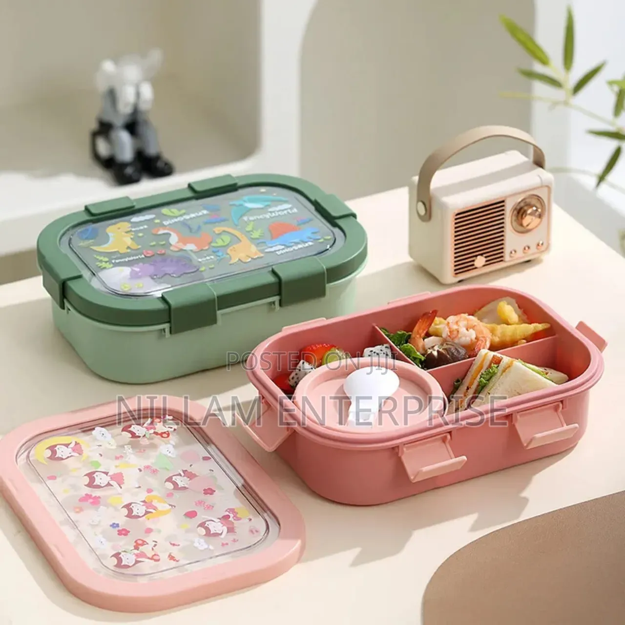 Leak-Proof Food Container 4 Compartment