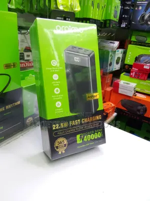 40000mah Powerbank Oraimo Smart Accessories 22.5 Watts Fast Charger