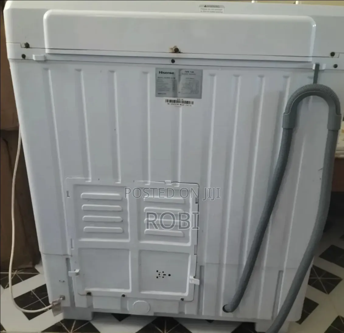 Hisense 13.5kg Twin Tub Washing Machine