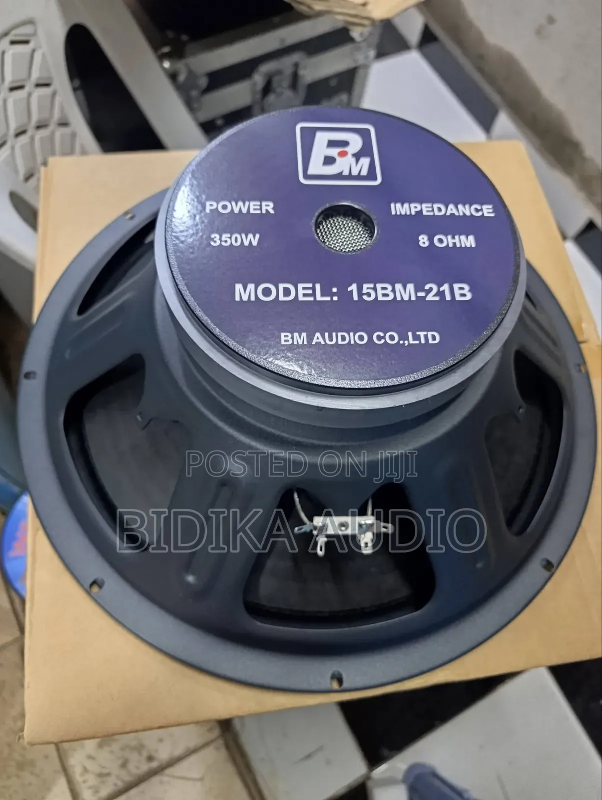 BM Audio 15bm-21b 15" Professional Midrange/Woofer Naked Speaker