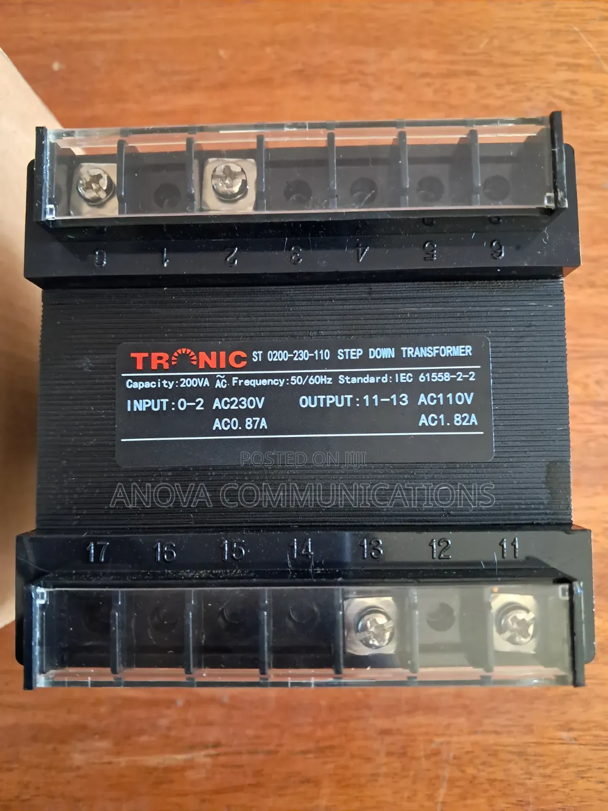 Tronic Step Down Transformer