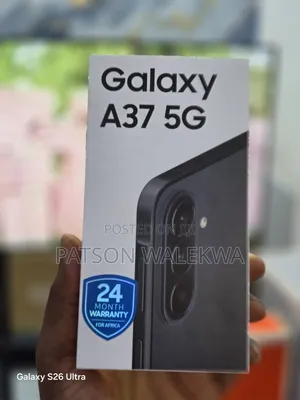 New Samsung Galaxy A37 128 GB Black