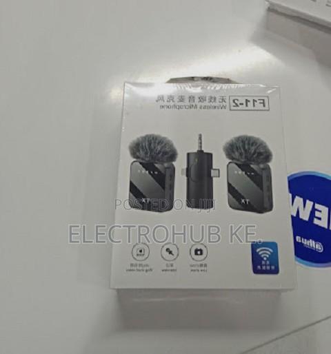 F11-2 Wireless Clip Microphone for Video Recording