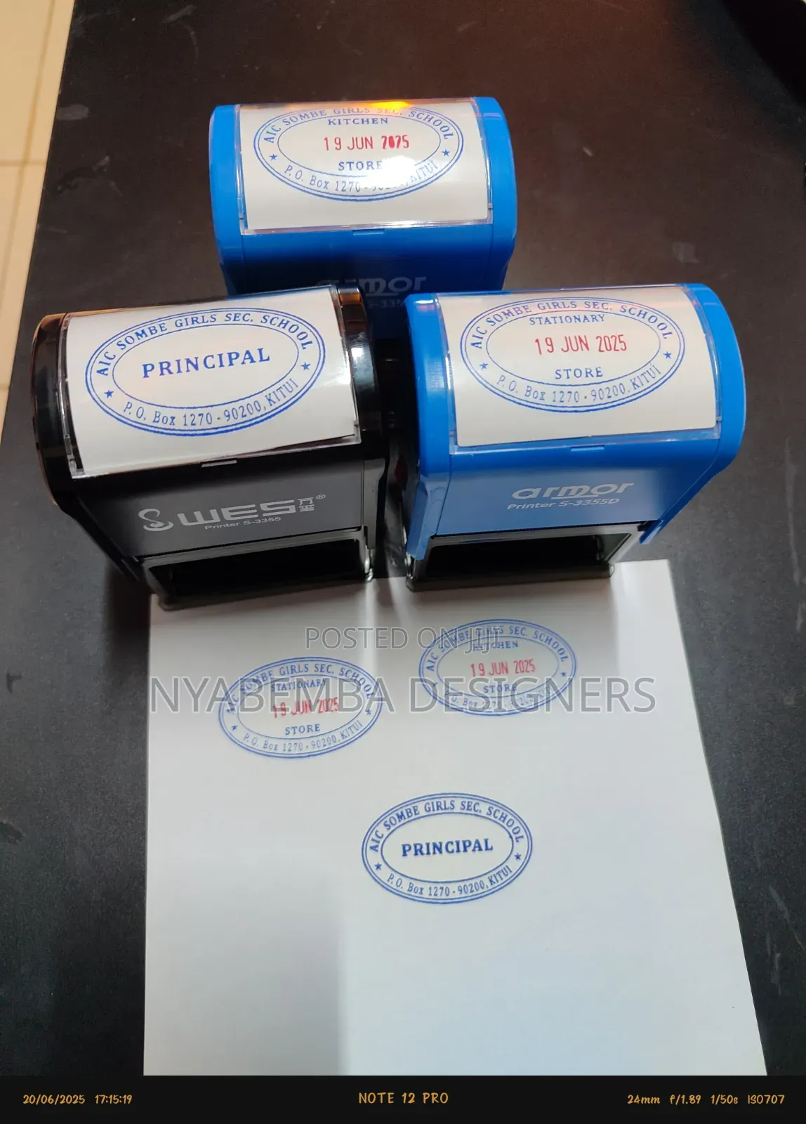 Rubber Stamps