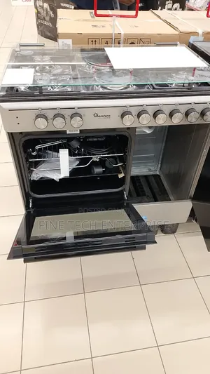 Ramtons RF/496- 60*90 Stainless Steel Cooker With Gas Compartment