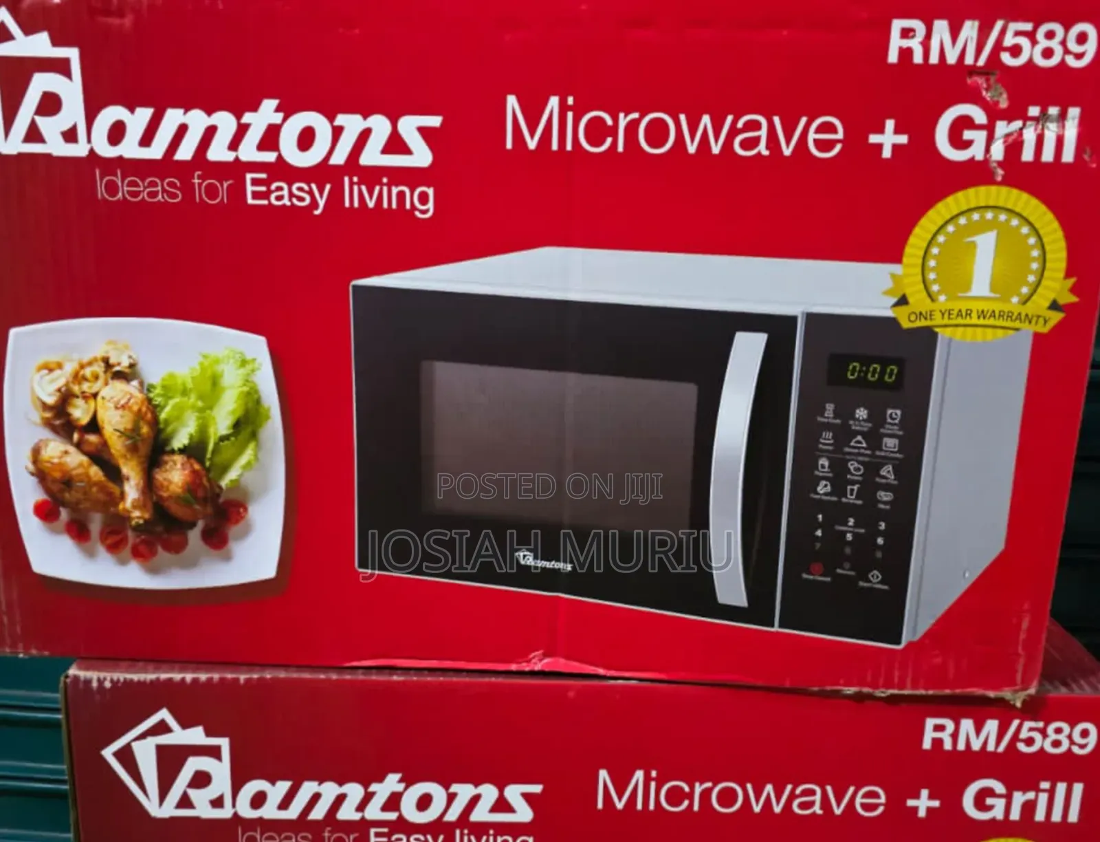 23litres Ramtons Microwave