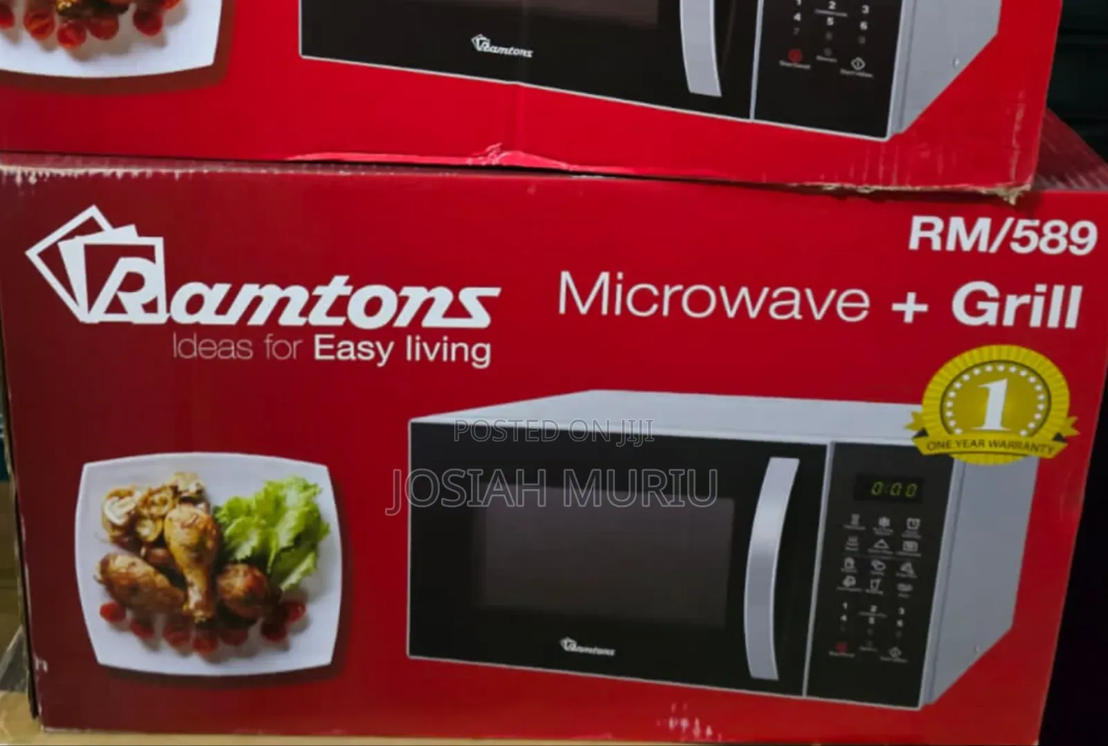 23litres Ramtons Microwave