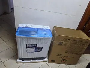 SmartPro 8kg Semi-Automatic Twin-Tub Washing Machine.