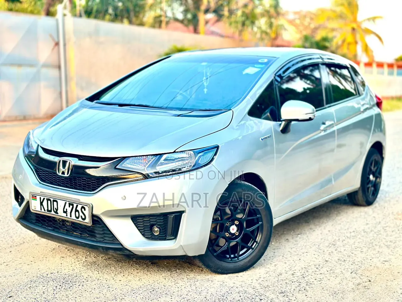 Honda Fit 2017 Silver