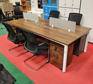 4-Way Open Plan Workstation