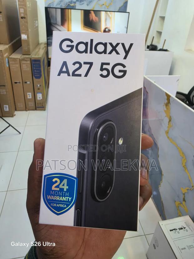 New Samsung Galaxy A27 128 GB Black - thumbnail 2