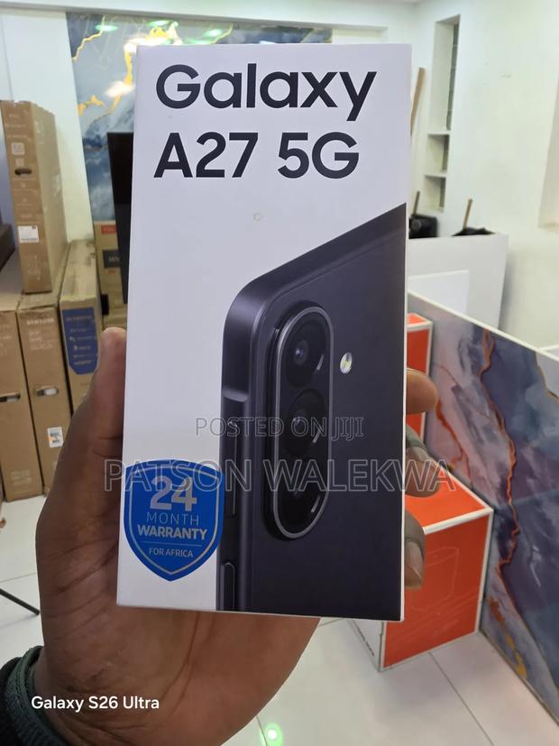 New Samsung Galaxy A27 128 GB Black - thumbnail 3