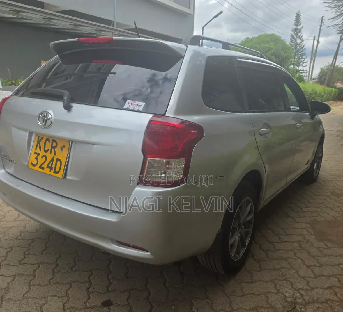 Toyota Corolla Fielder 2013 Silver