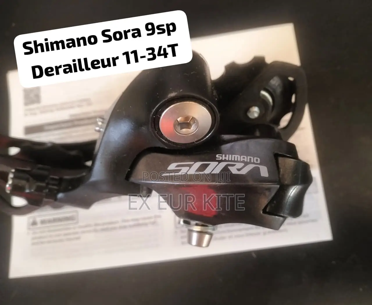 Shimano Sora Rd-R3000 9- Speed Rear Derailleur Gs