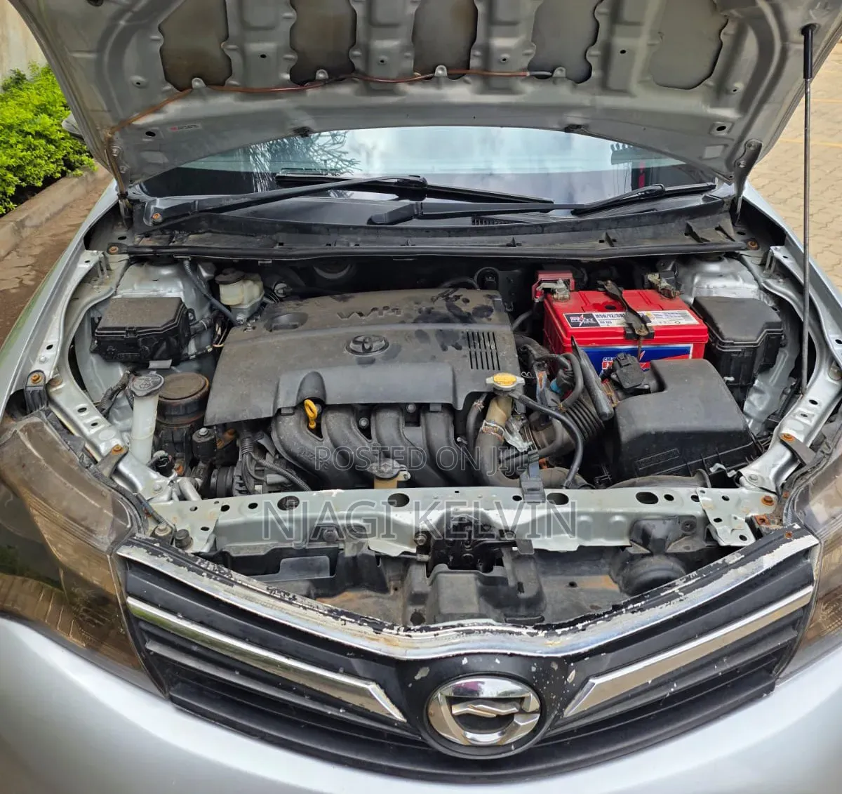 Toyota Corolla Fielder 2013 Silver