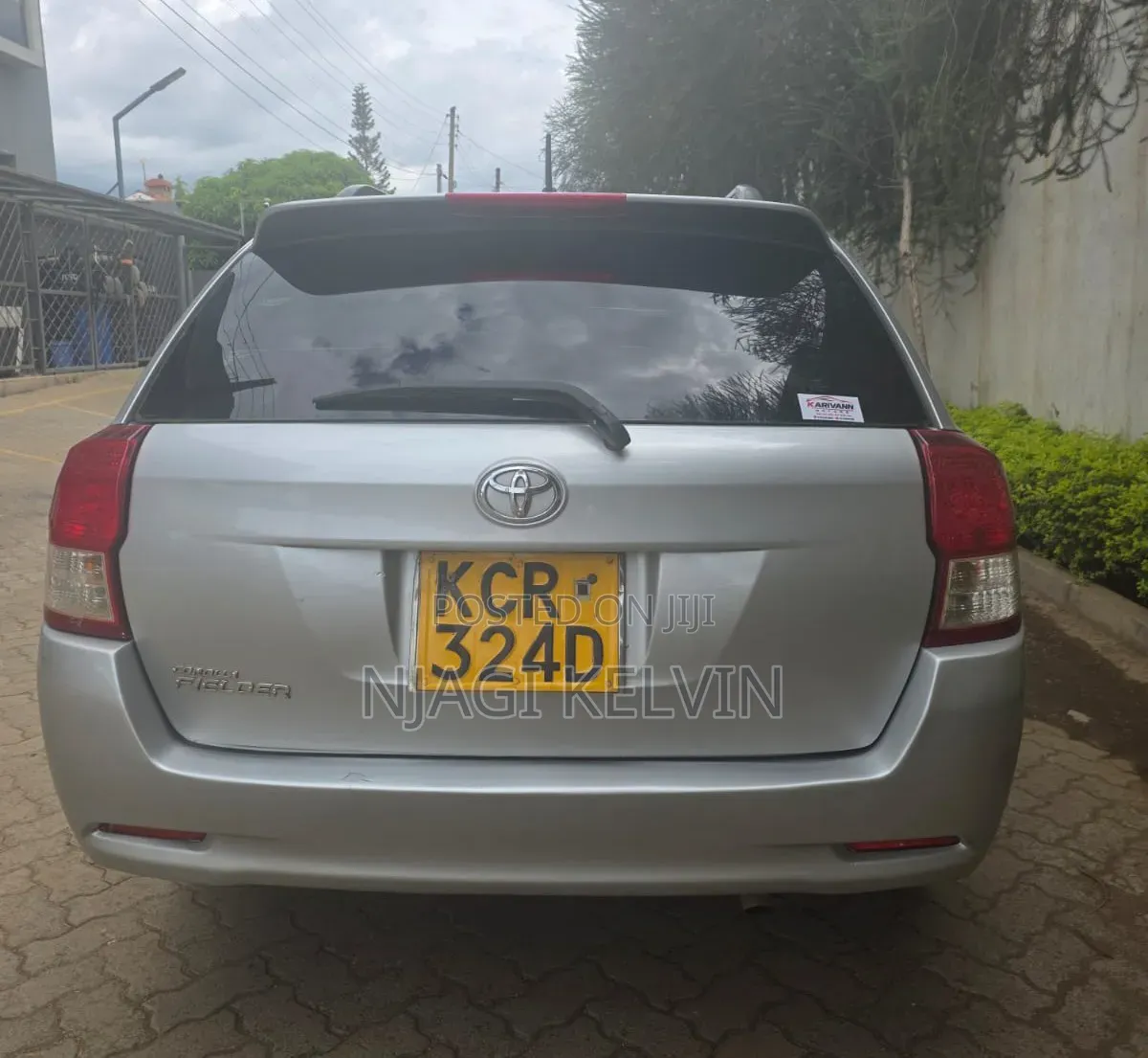 Toyota Corolla Fielder 2013 Silver