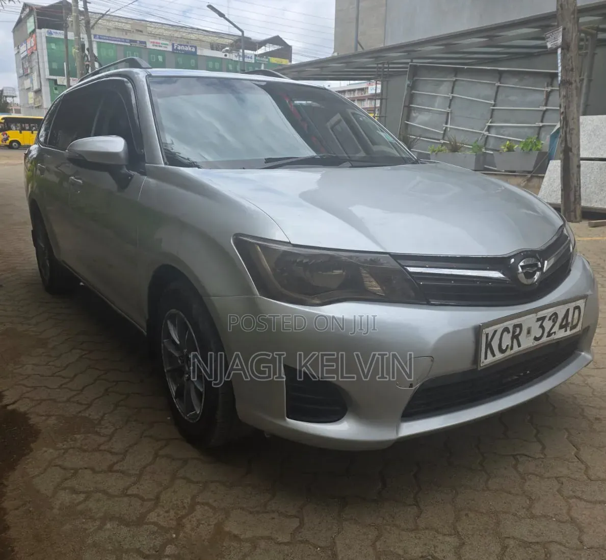 Toyota Corolla Fielder 2013 Silver