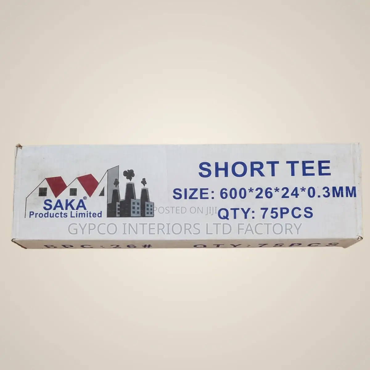 Short Tee ( Acoustic Ceilings)