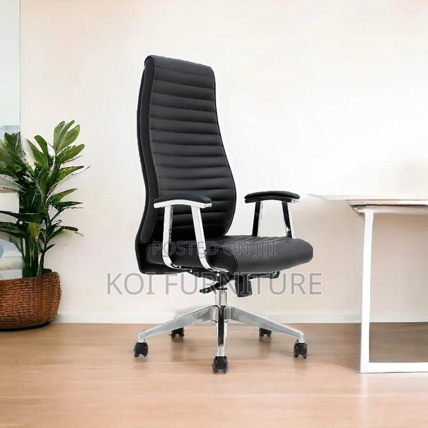 Office Chairs; Executive Prestidge Office Chairs With High Backrest - thumbnail 6