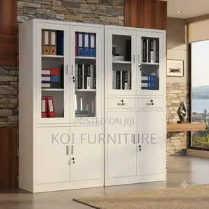 Office Cabinet; Executive Steel Two Doors Office Files Storage Cabinet