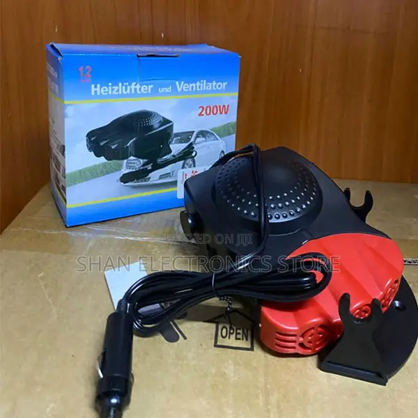 12V Low Noise 1000W Heater Portable Heating Cooling Fan Defroster