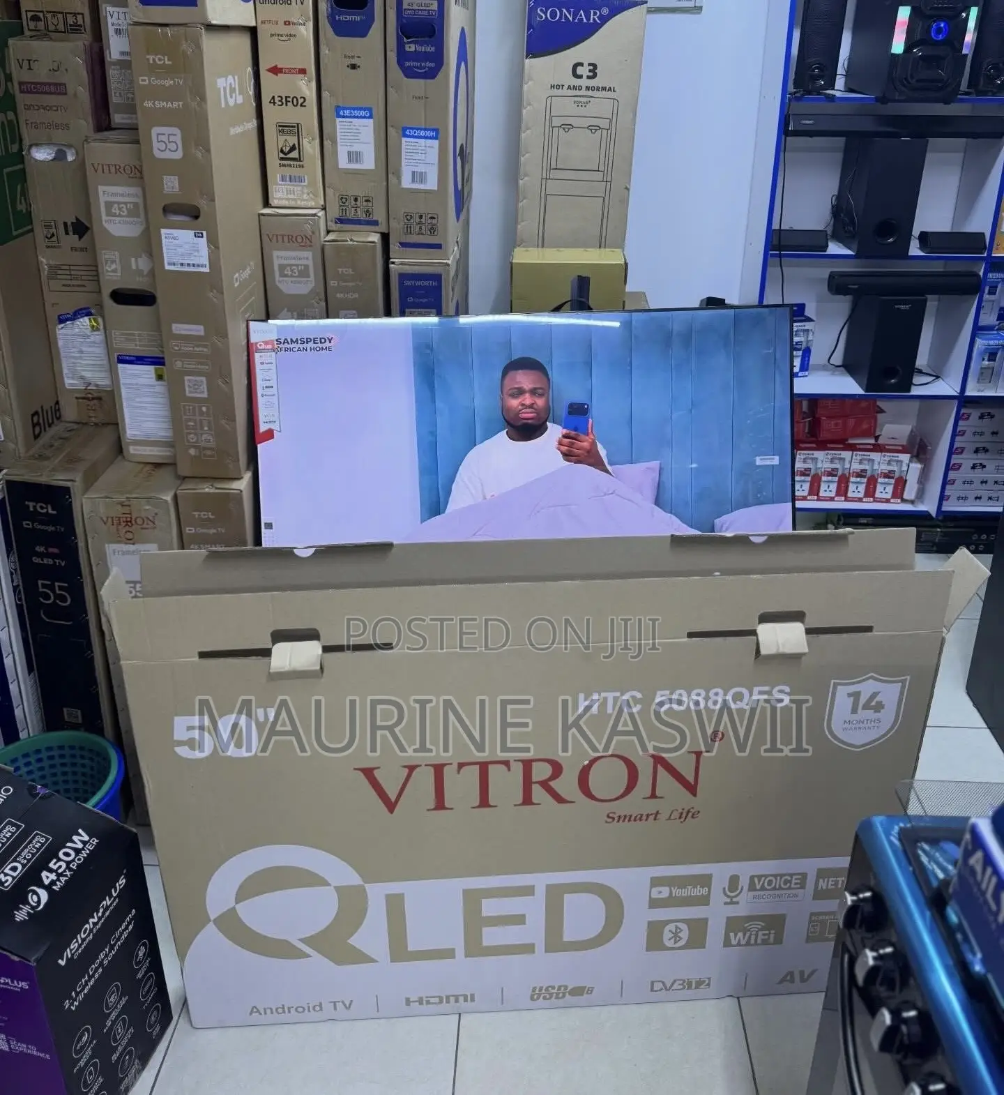 Vitron Qled 50”inch Android