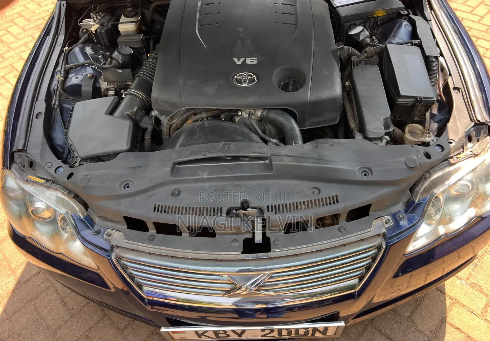 Toyota Mark X 2007 Blue