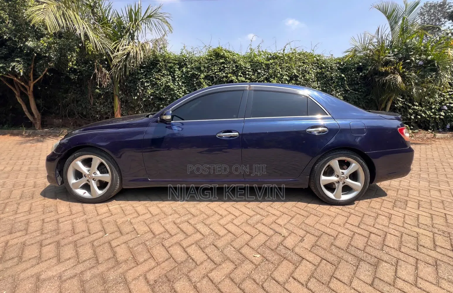 Toyota Mark X 2007 Blue