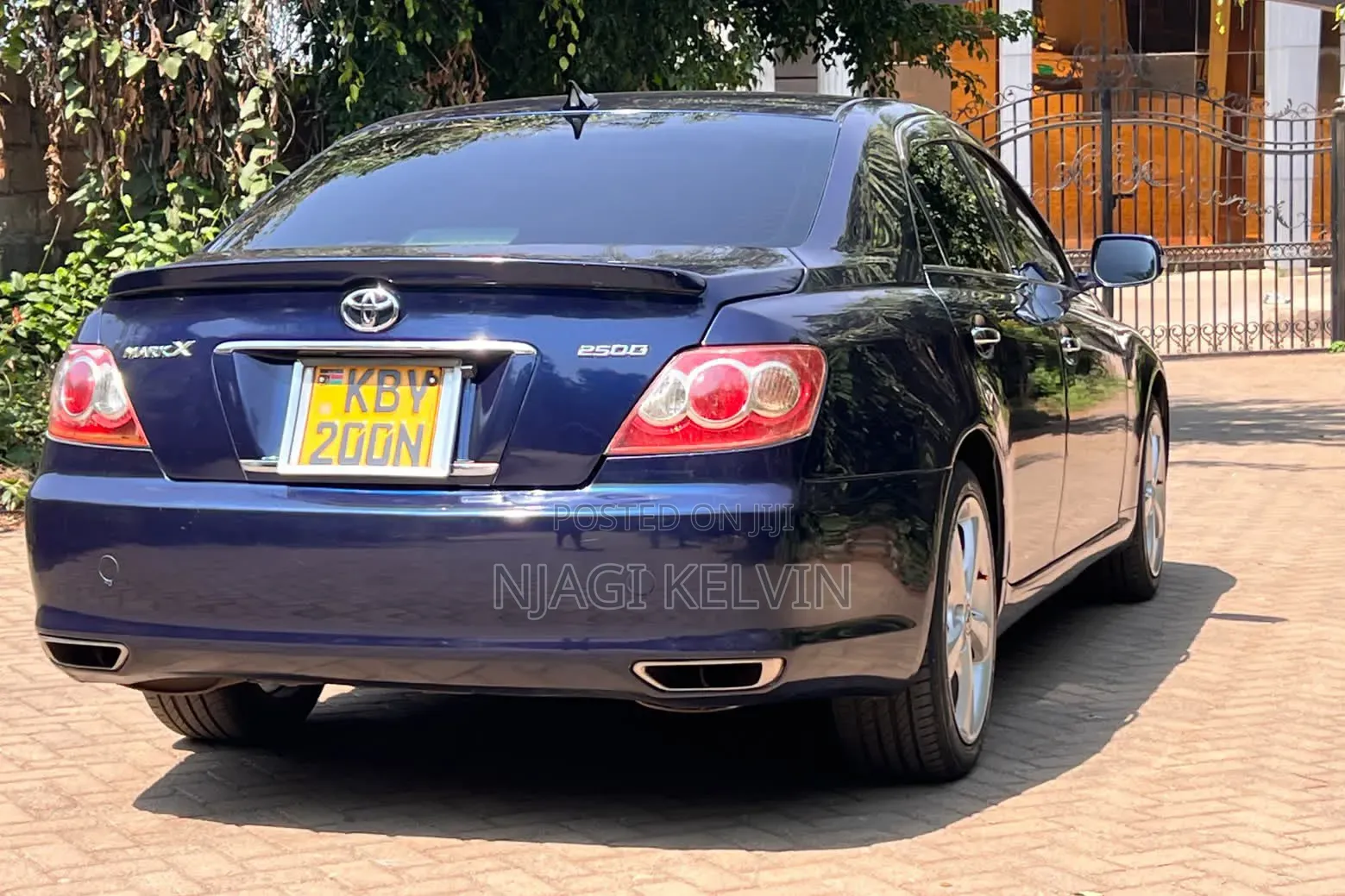Toyota Mark X 2007 Blue