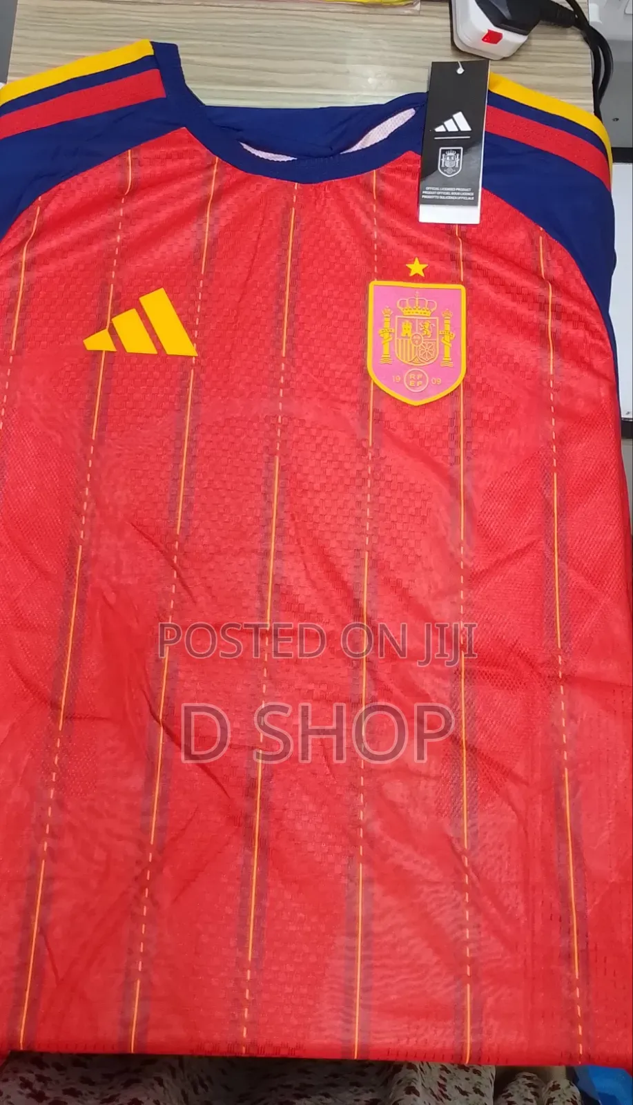 Spain Soccer Jersey
