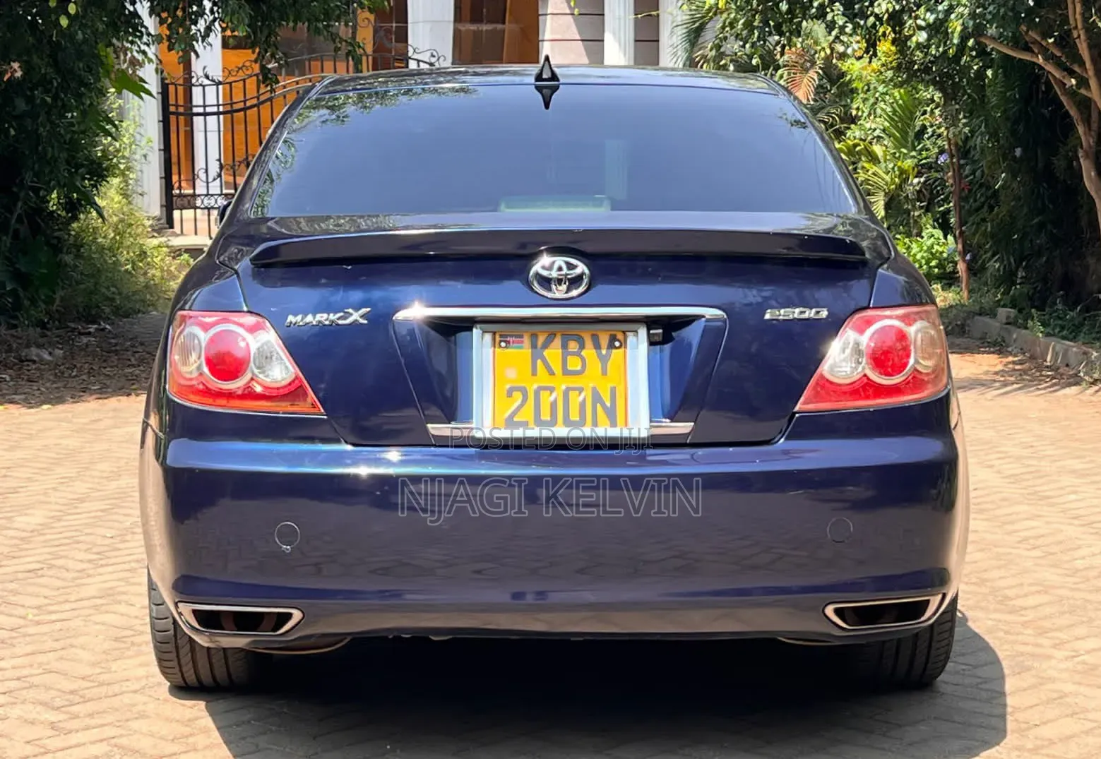 Toyota Mark X 2007 Blue