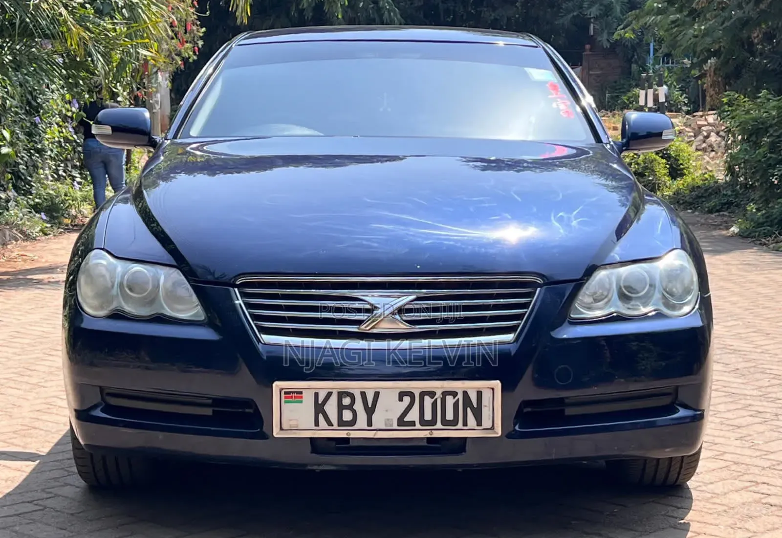 Toyota Mark X 2007 Blue