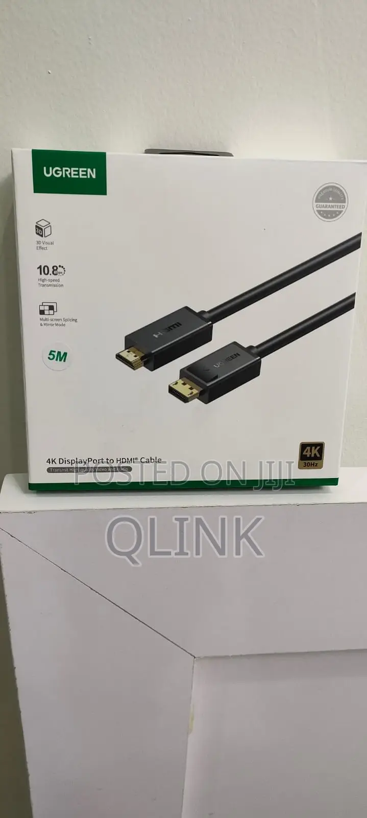 UGREEN HDMI Cable Male to Male Black 5m